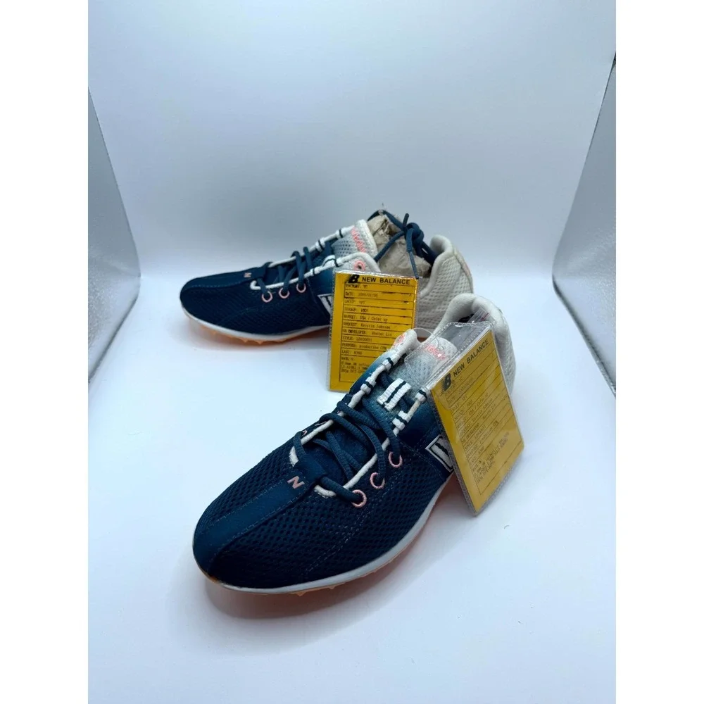 New Balance 1006 Long Distance LD1006Y1 Women 7 Sneaker Navy Spike Running Shoes